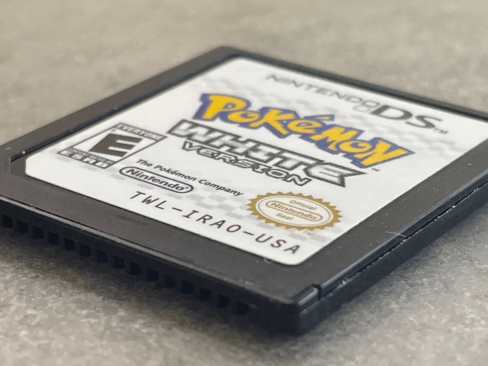 Pokemon White Version 1 AUTHENTIC GENUINE Nintendo DS 3DS 2DS XL COMPLETE CIB