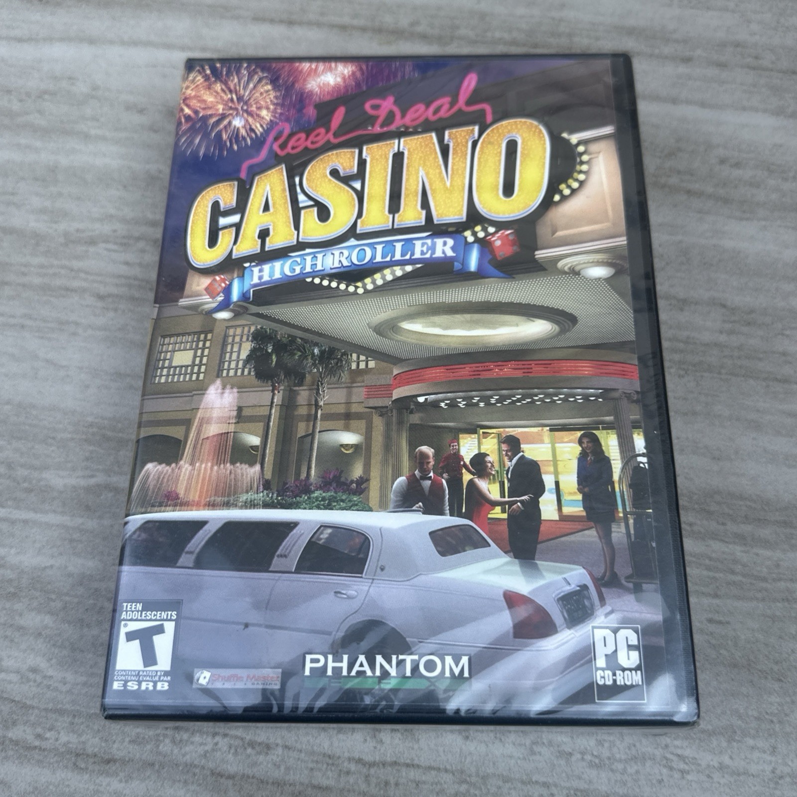 Video Game PC Reel Deal Casino High Roller NEW Mostly Sealed Box