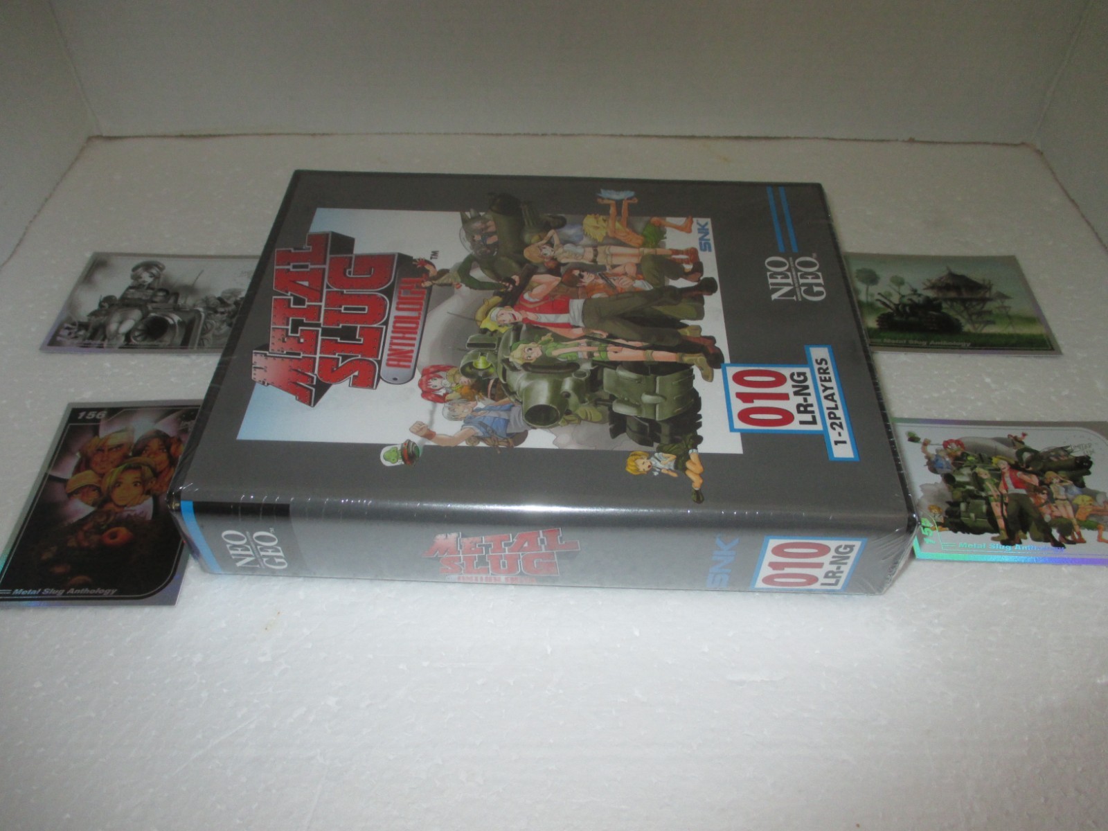 Metal Slug Anthology CE PS4 Brand New Sealed LRG Neo Geo with 4 Cards Included !