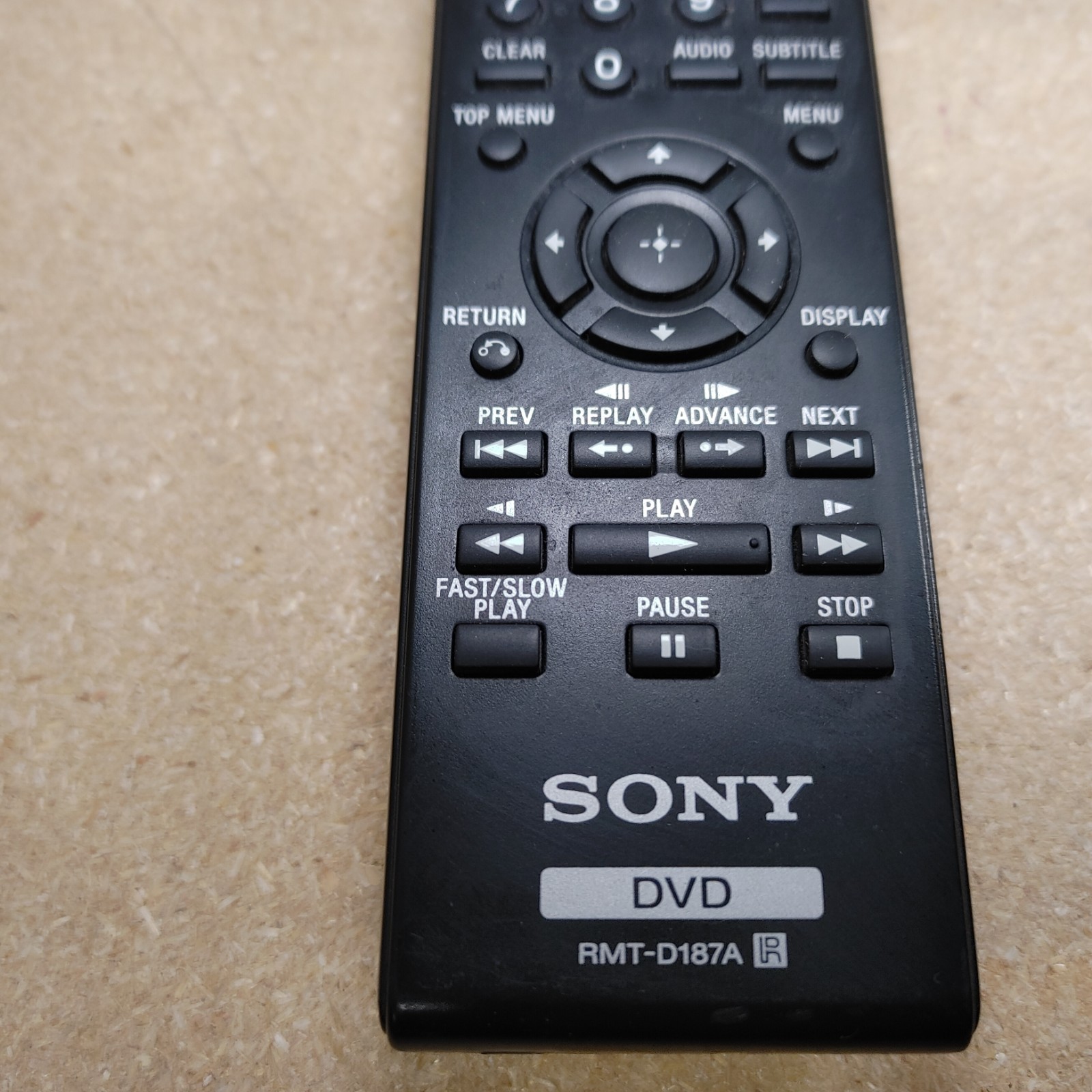 SONY DVD Player OEM Remote Control RMT-D187A Multiple Compatibility Compatible