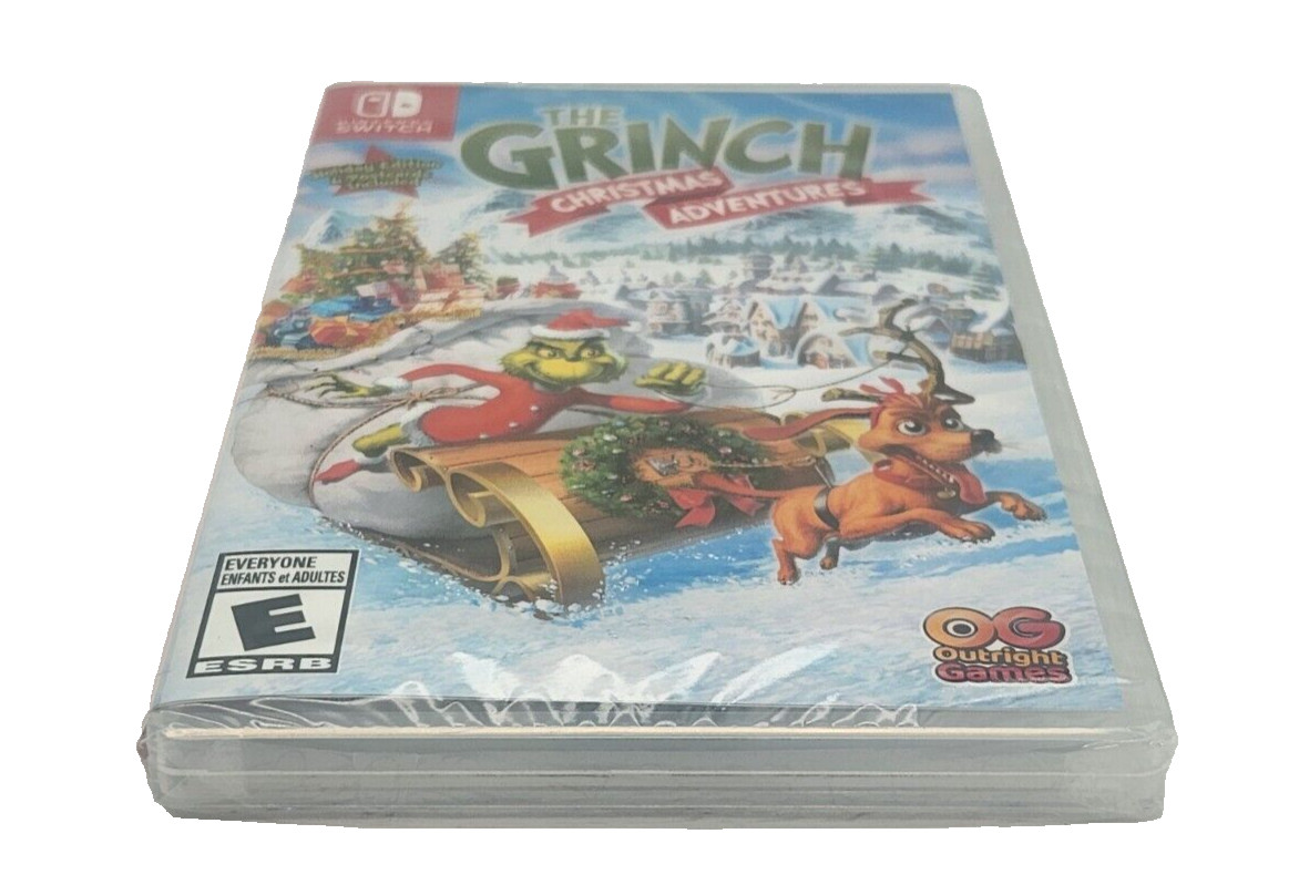 The Grinch Christmas Adventure – Switch – Brand New Factory Sealed US Version