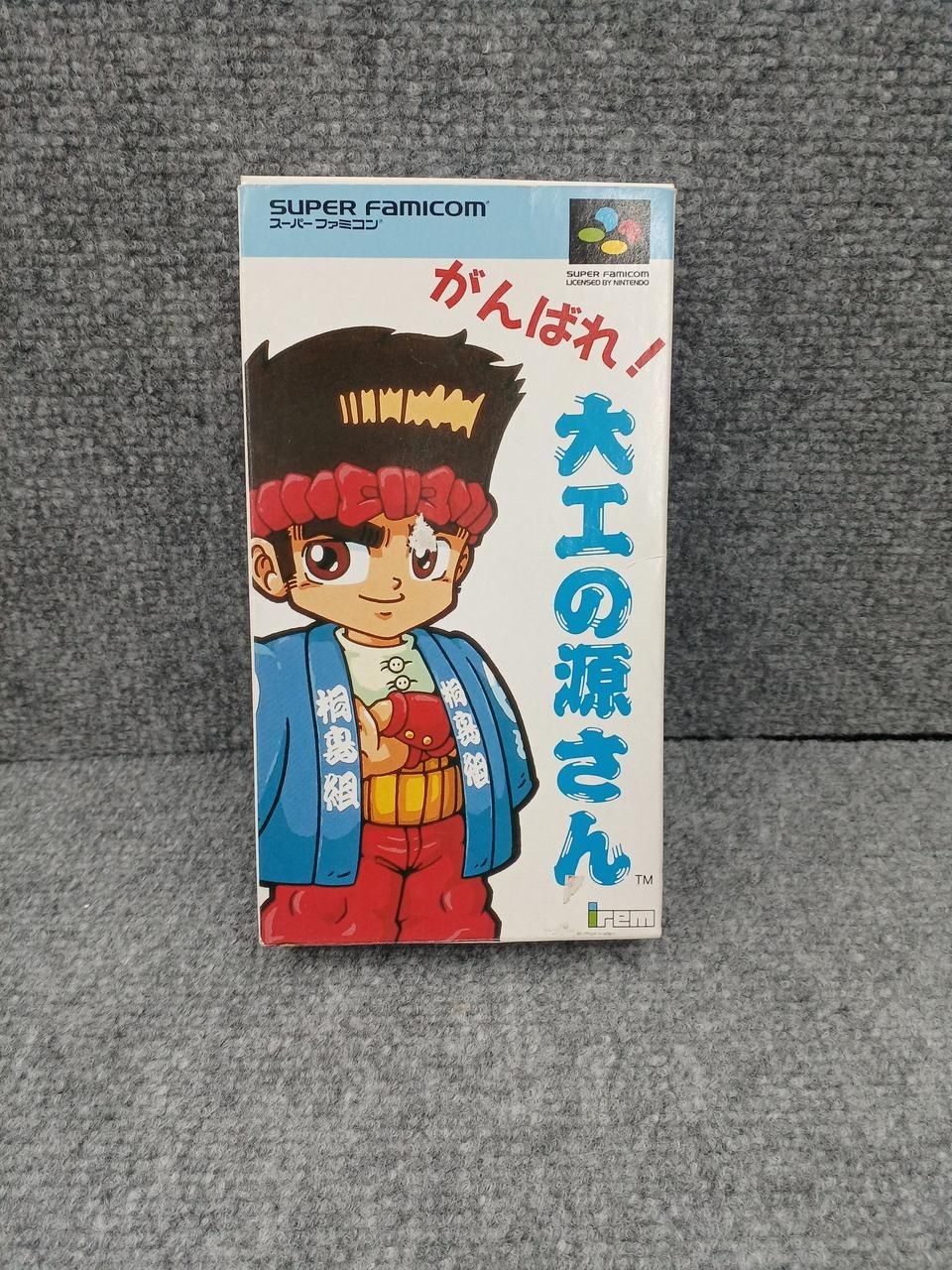 IREM Super Famicom Soft Works Great!Carpenter’s Source Used