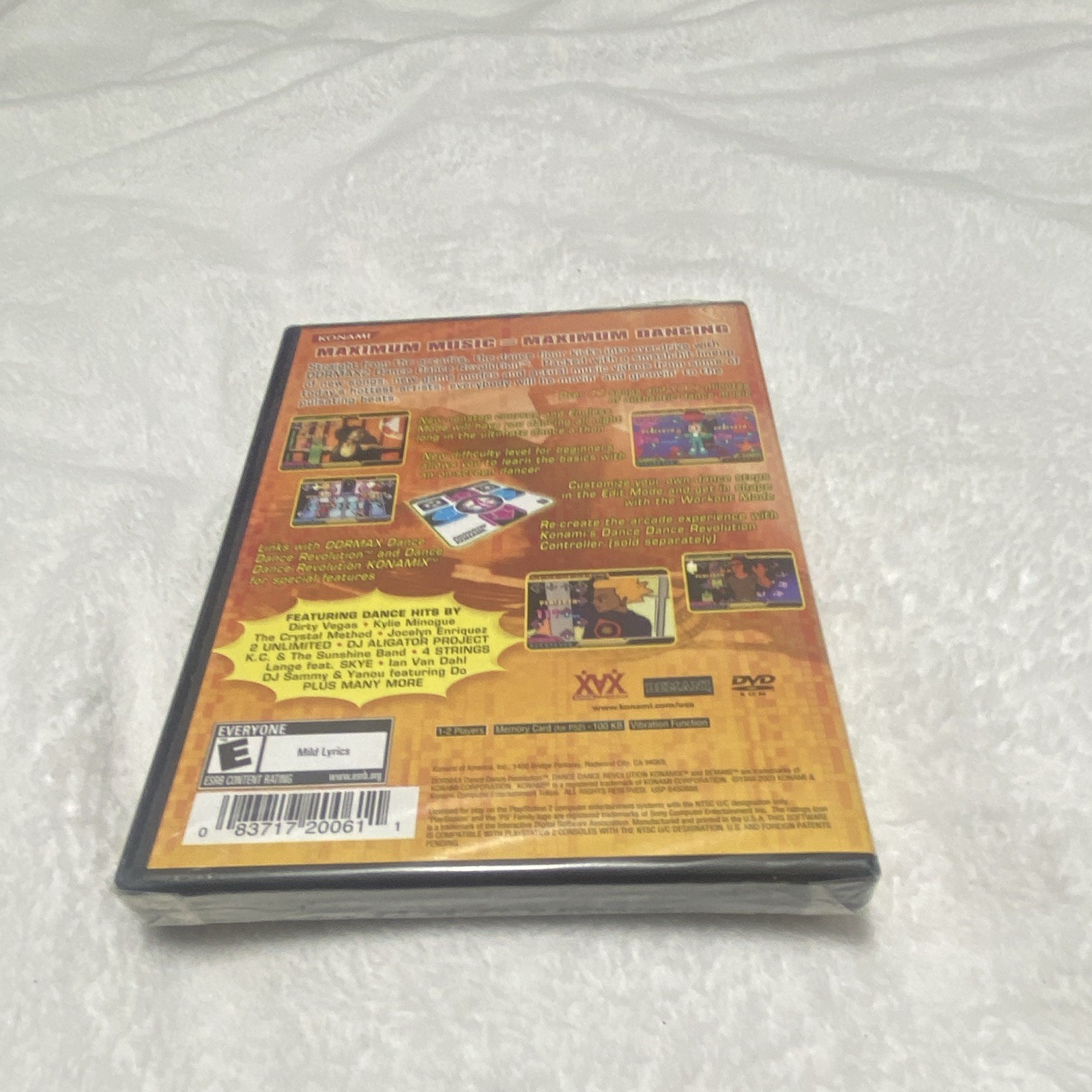 DDRMAX2: Dance Dance Revolution – Konami PS2 Music & Dance Game Factory Sealed