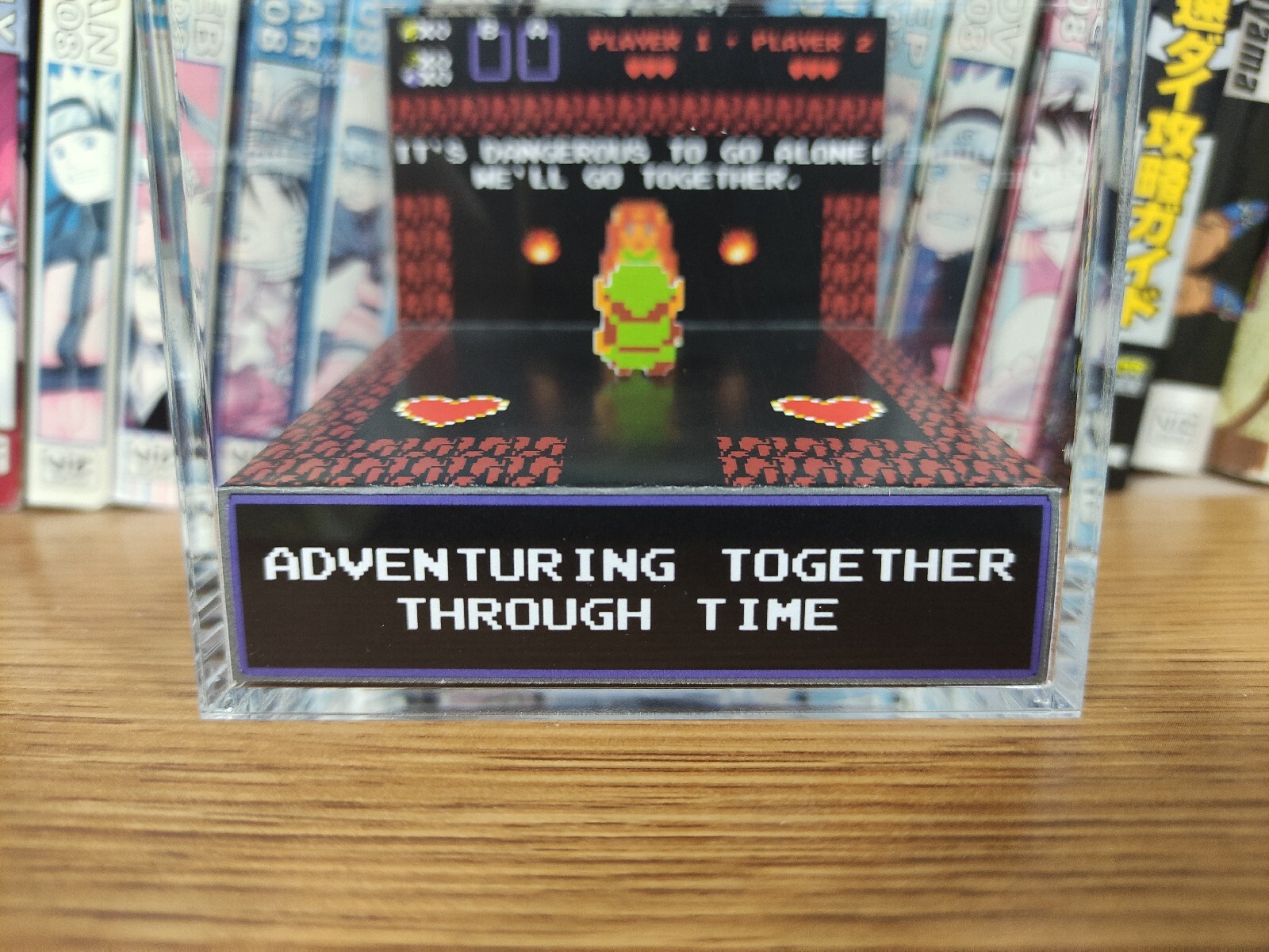 The Legend of Zelda Anniversary, CUSTOMIZABLE Handmade Diorama-Retro Cube-Fanart