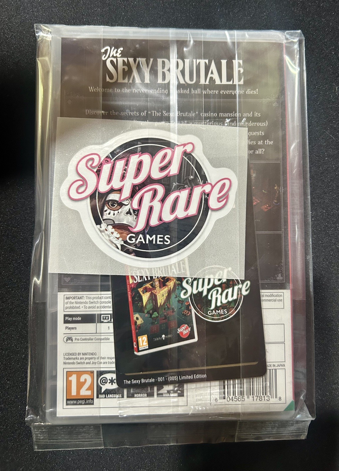The Sexy Brutale (Nintendo Switch, 2020) Super Rare Games SEALED