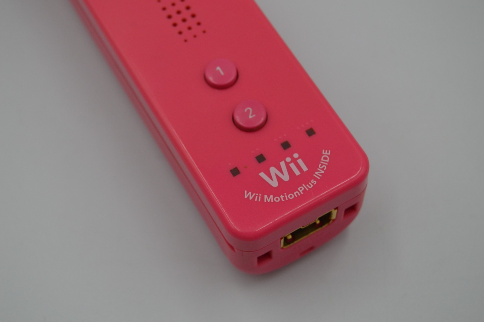 OEM Nintendo Wii Pink Motion Plus Controller RVL-036 VG