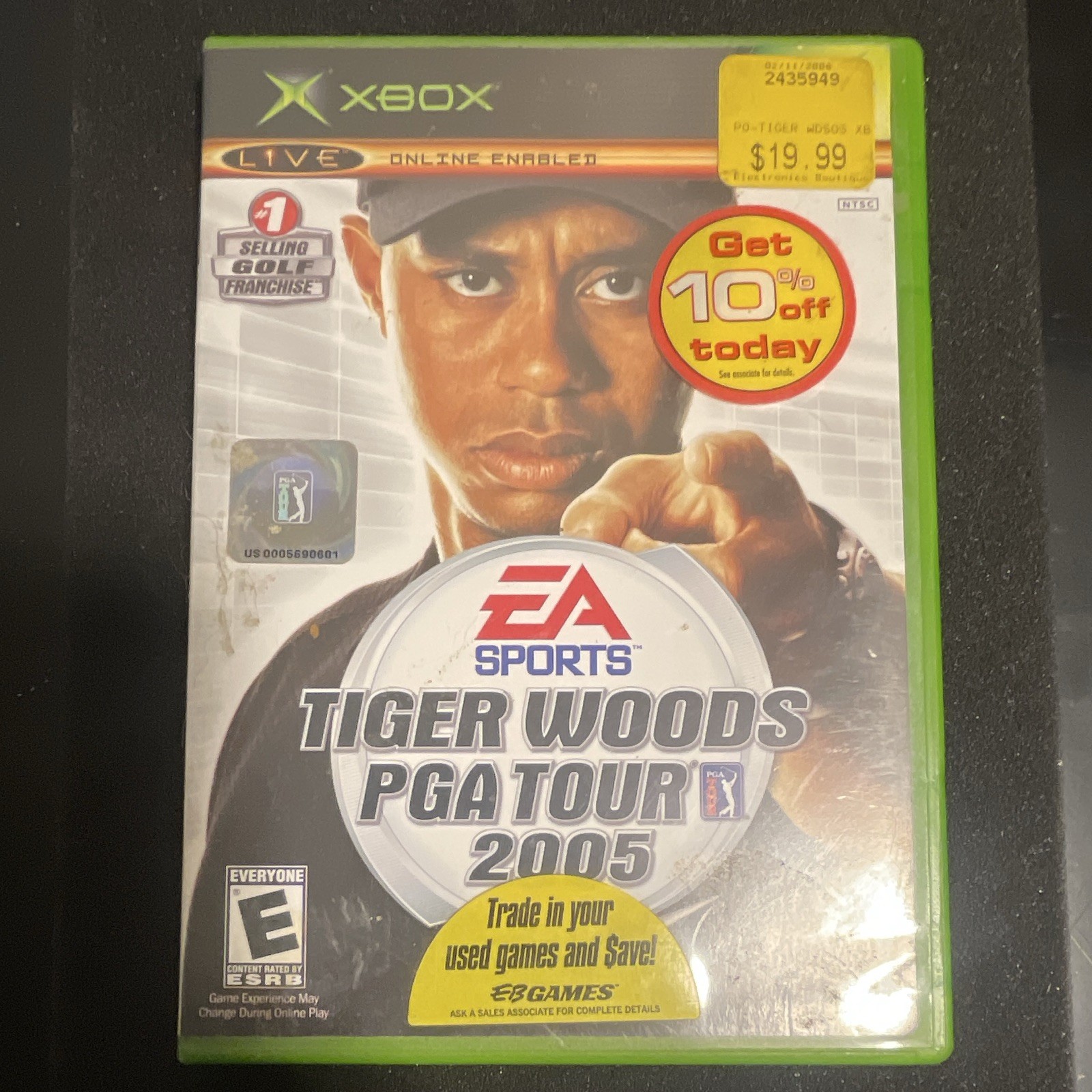 EA SPORTS Tiger Woods PGA Tour 2005 Microsoft Xbox E NTSC-U/C Multi/Online
