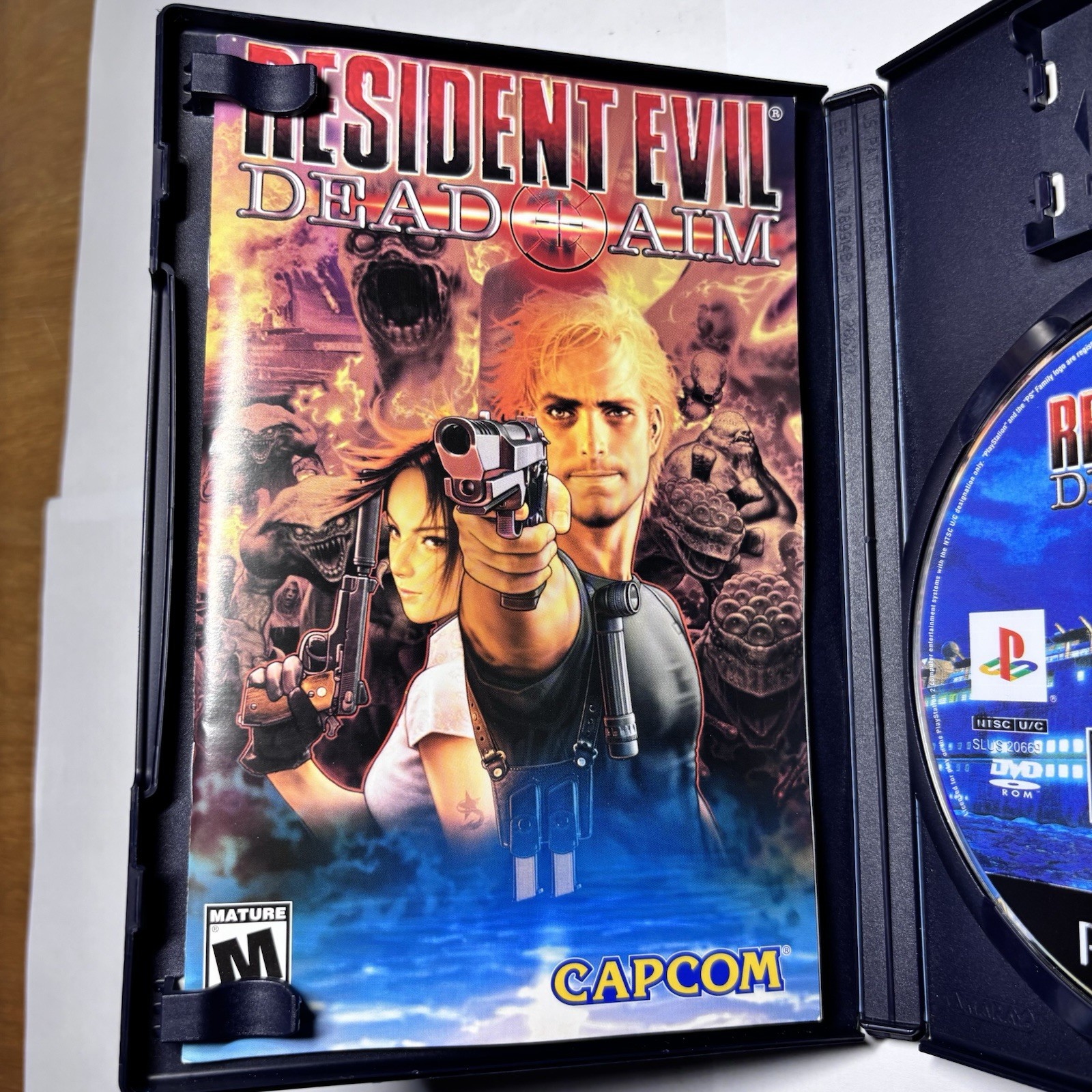 Resident Evil Dead Aim PS2 PlayStation 2 CIB Complete Tested Authentic Manual