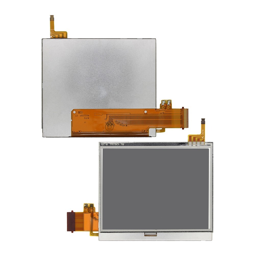 Top / Bottom Digitizer LCD Touch Screen For Nintendo DS Dual Screen Lite NDSL US
