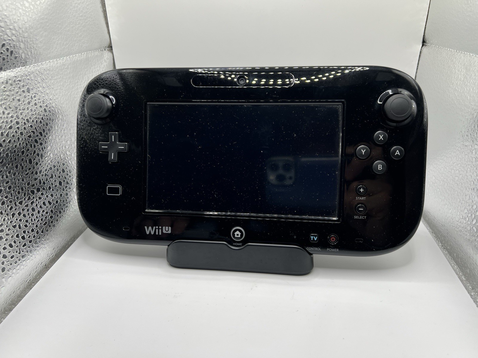 Nintendo Wii U Gamepad Only No Console WUP-010 Black – Tested Works + Charger