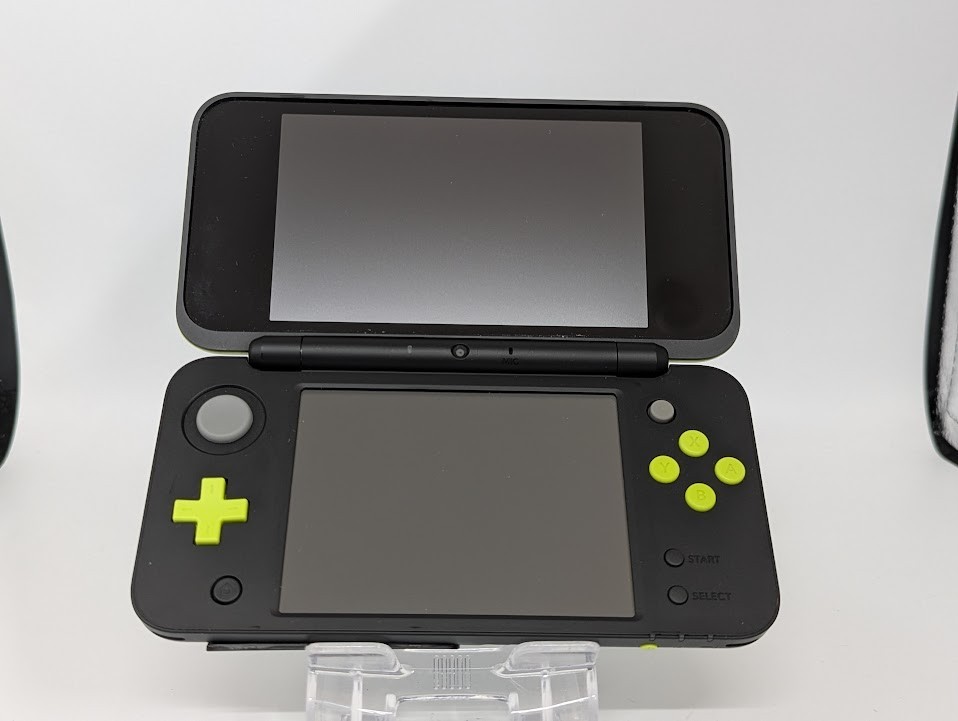 B310 Nintendo new 2DS console LL XL Lime Green x Black Japan w/adapter fx