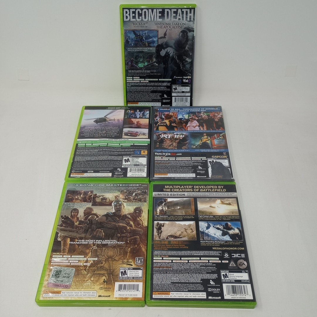Lot Of 22 Xbox 360 Games With Cases (Many Have Manuals) UNTESTED See Pics!