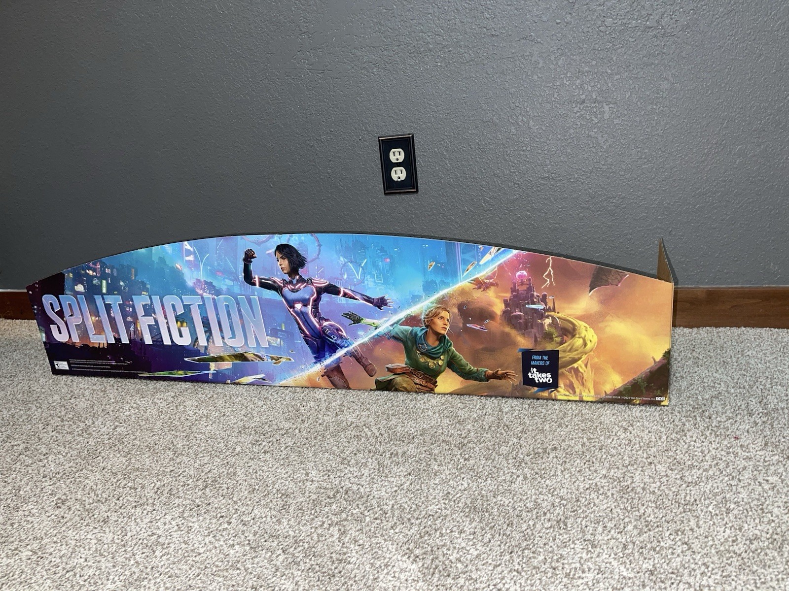 Split Fiction PS5 4FT Horizontal Display -Walmart- 2025
