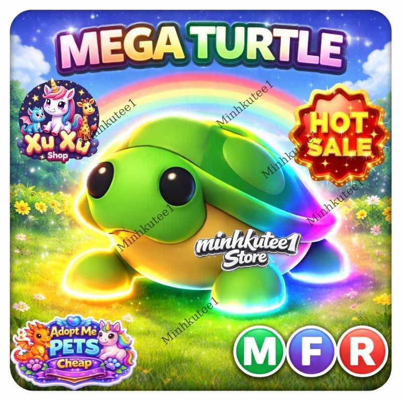 🐢 AD0opT M3e Me3ga Turtle (MFR) Rare Pet | Cheap Price | Get now -Trusted Store