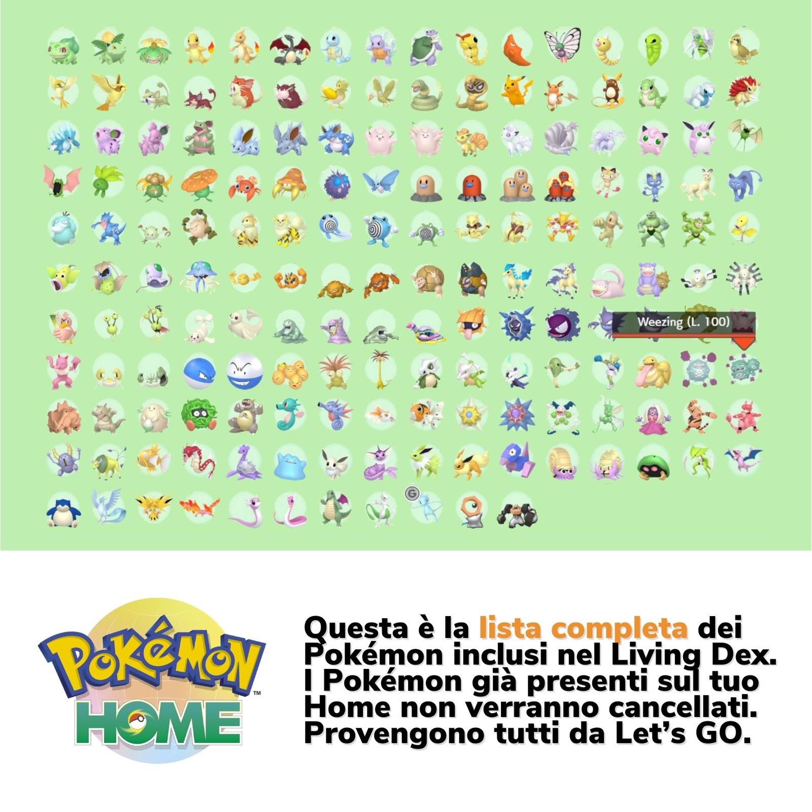 Pokemon Let’s Go Pikachu Completo Shiny Living Dex Pokedex Pokémon HOME OT 6IV