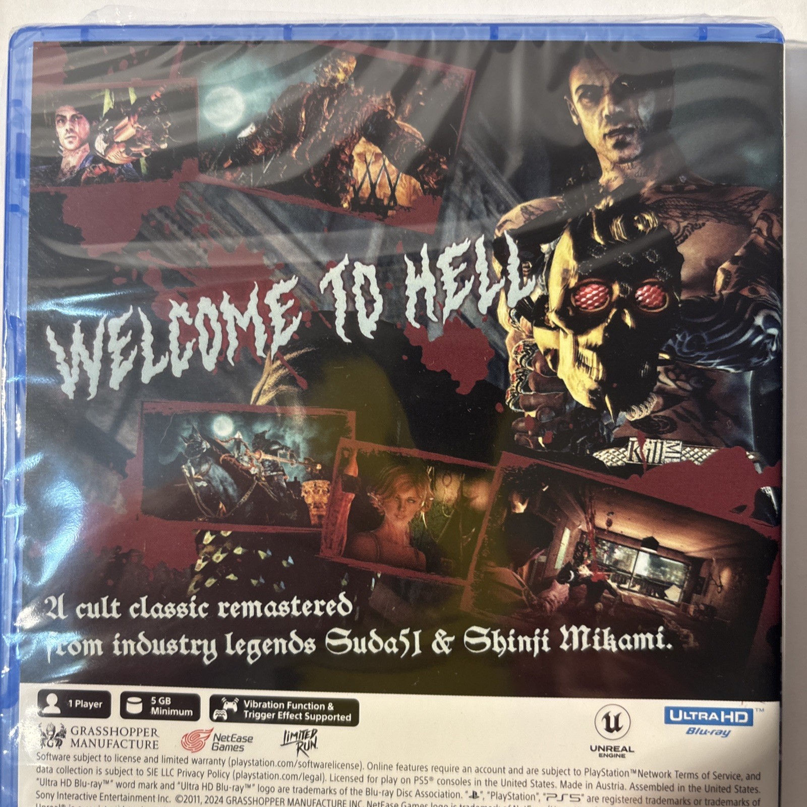 SHADOWS OF THE DAMNED HELLA REMASTERED COLLECTORS EDITION LIMITED RUN GAMES PS5