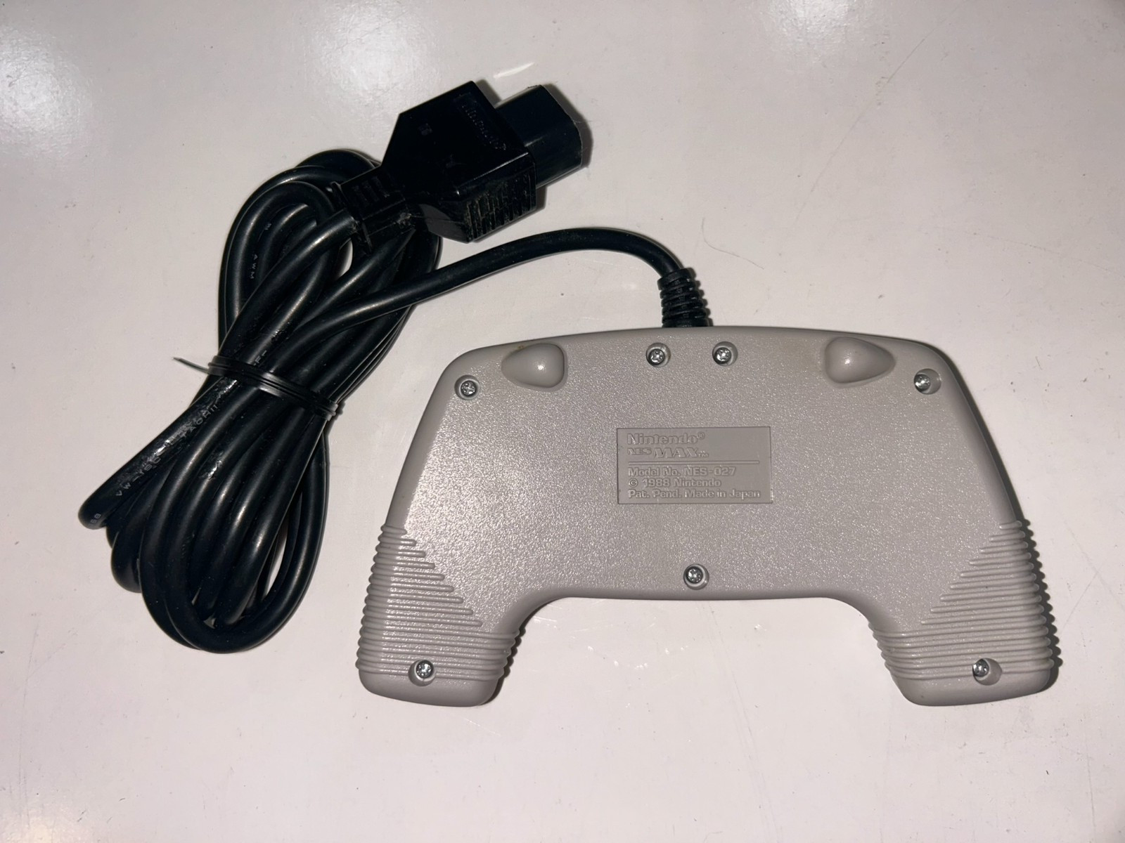 Genuine Nintendo NES MAX Controller (NES-027) Turbo OEM Authentic Tested Clean!