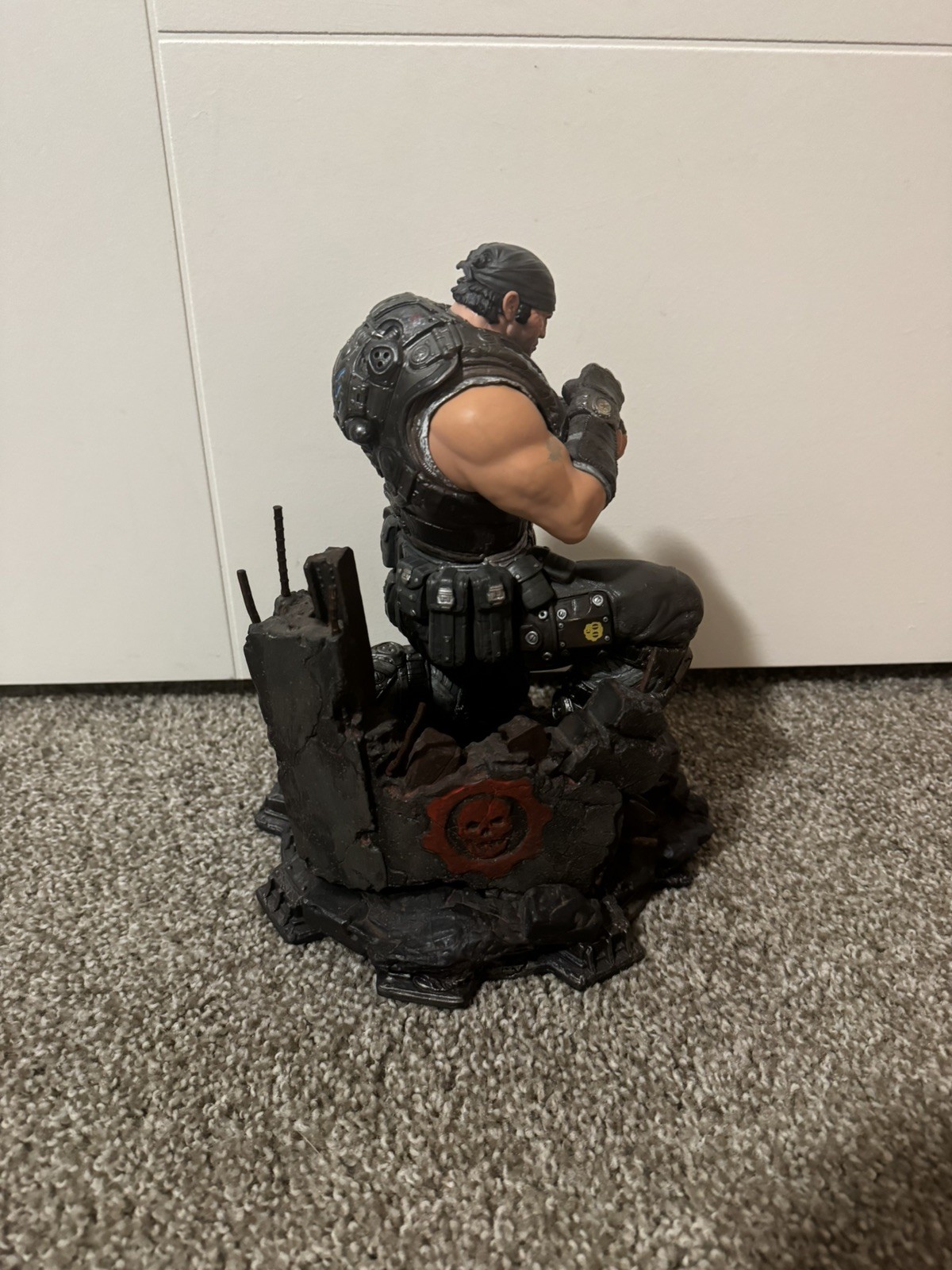 Gears of War 3 MARCUS FENIX Collector’s Edition Statue – EUC No Weapon