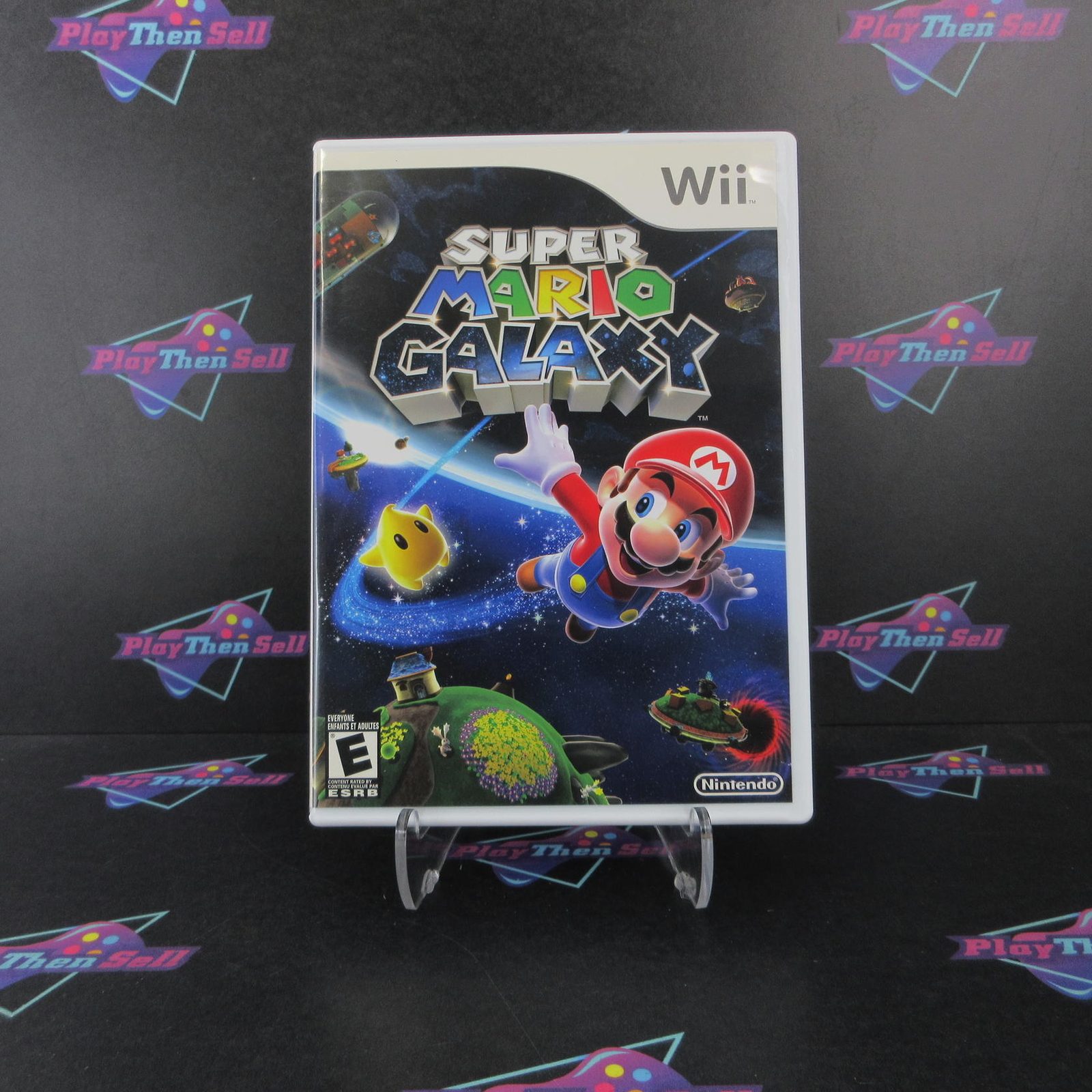 Super Mario Galaxy Nintendo Wii Complete – 1 Year Warranty VG