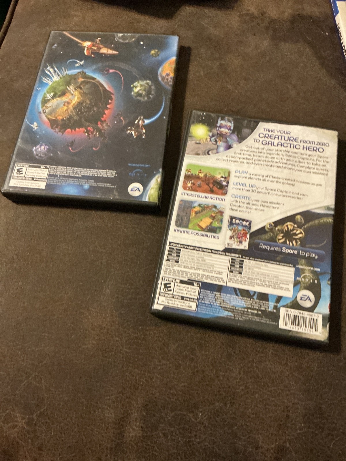 Spore PC Game WIN/MAC Game Lot Spore + Creature Creator. Used