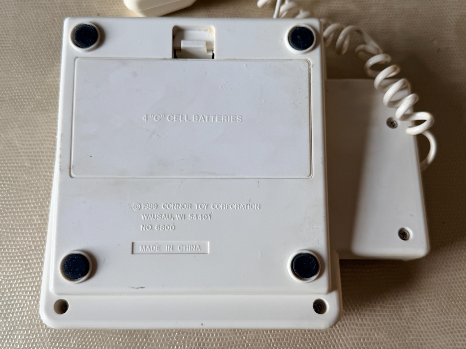 Vintage 1989 Connor Toy Video Phone from Videosmarts with 5 VHS Tapes – UNTESTED