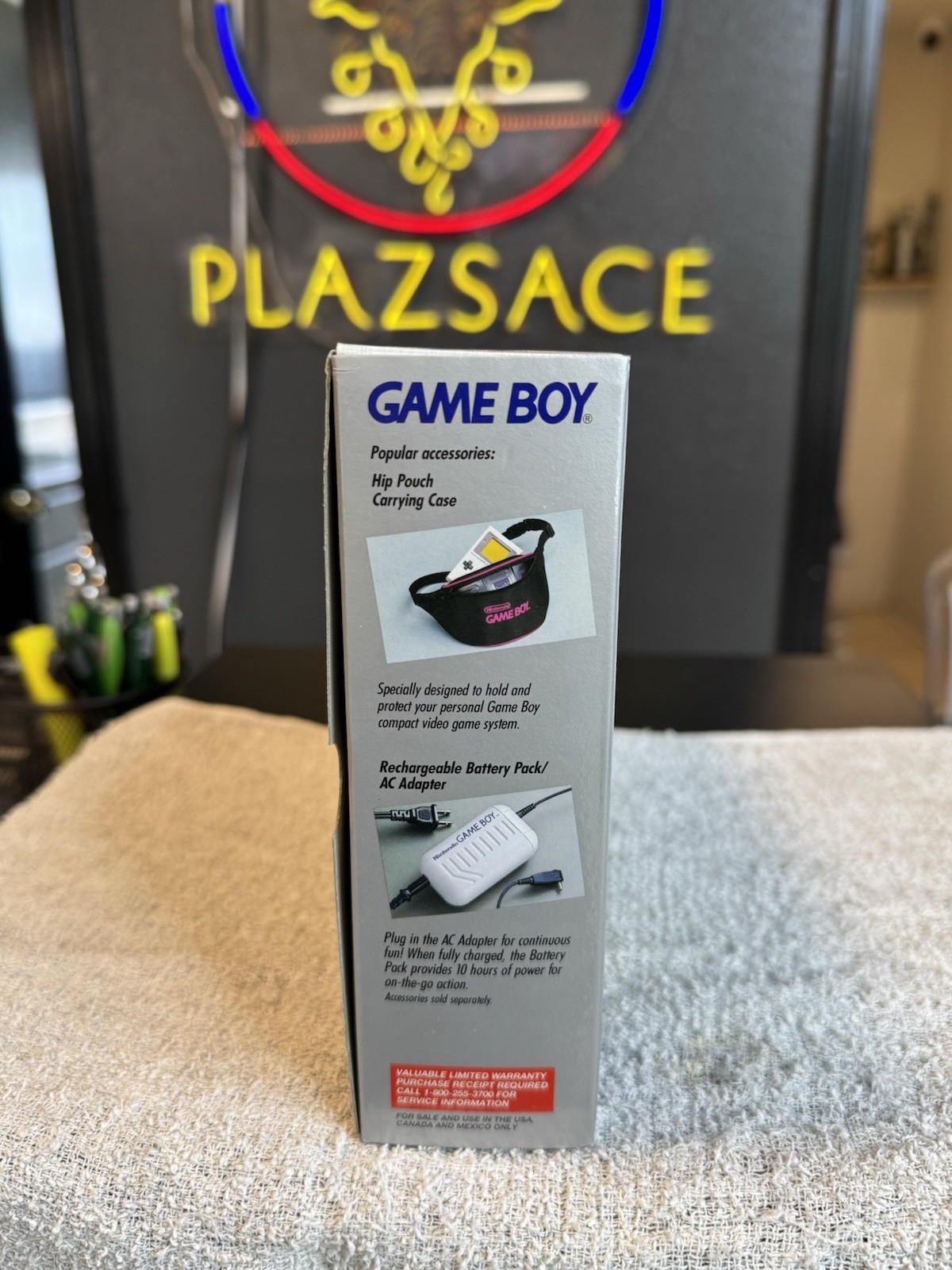 Vintage 1989 Nintendo Game Boy Launch Edition Handheld System – Gray