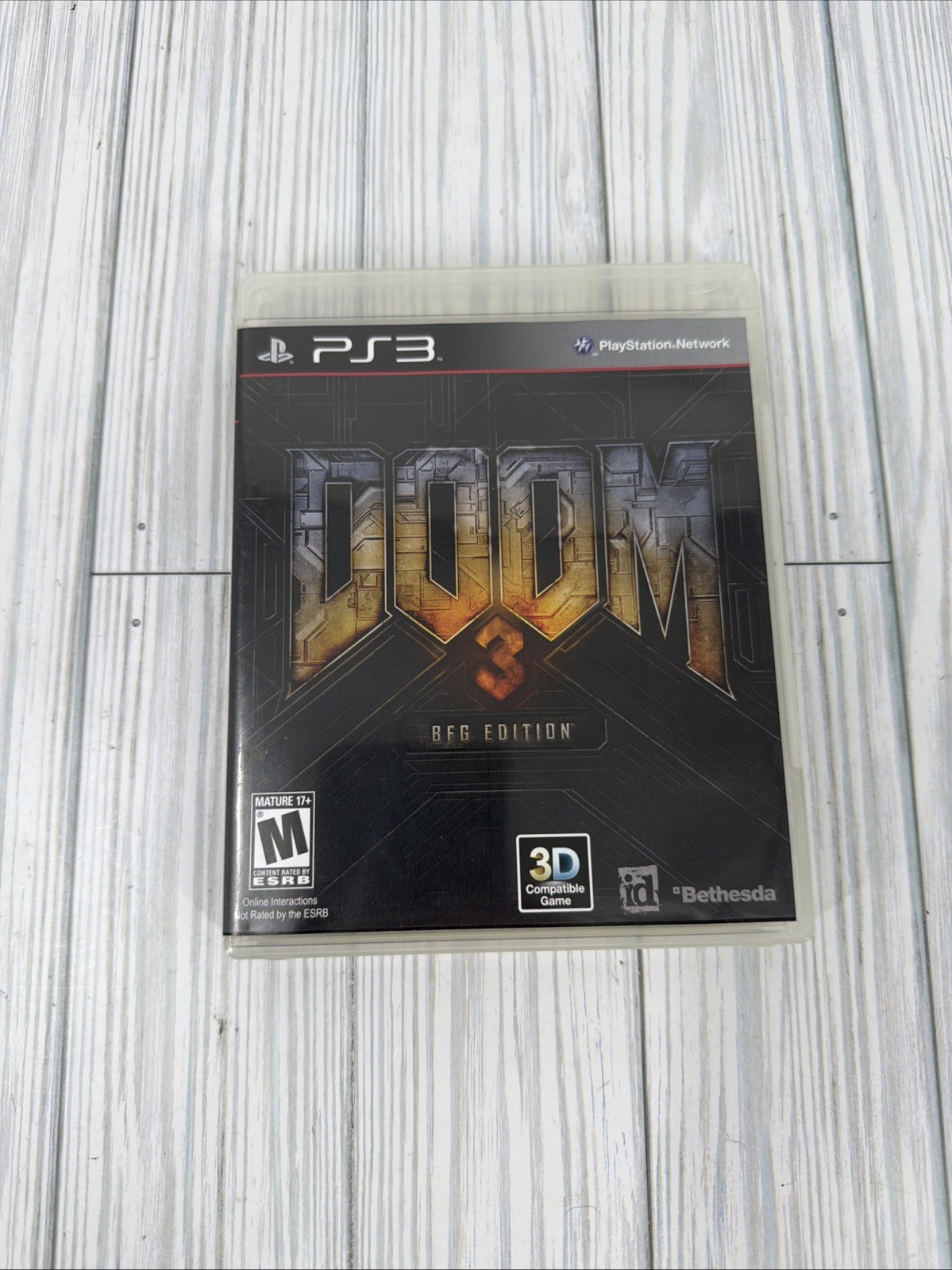 Doom 3: BFG Edition / PlayStation 3 PS3 / CIB / Clean / Tested / Read