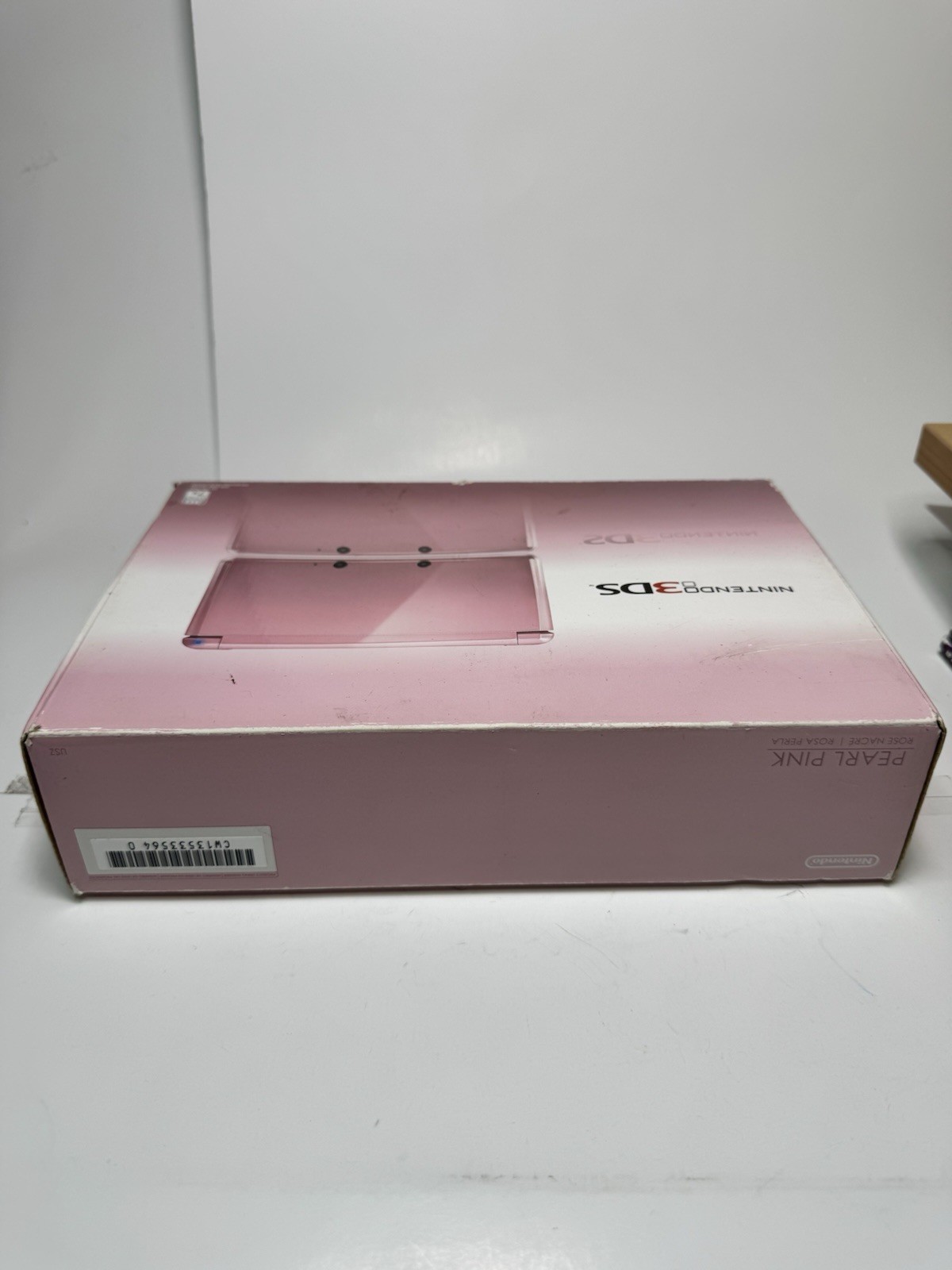 Nintendo 3DS Pink Handheld Console Wi-Fi, Headphone Jack, Box Dock Manual (READ)