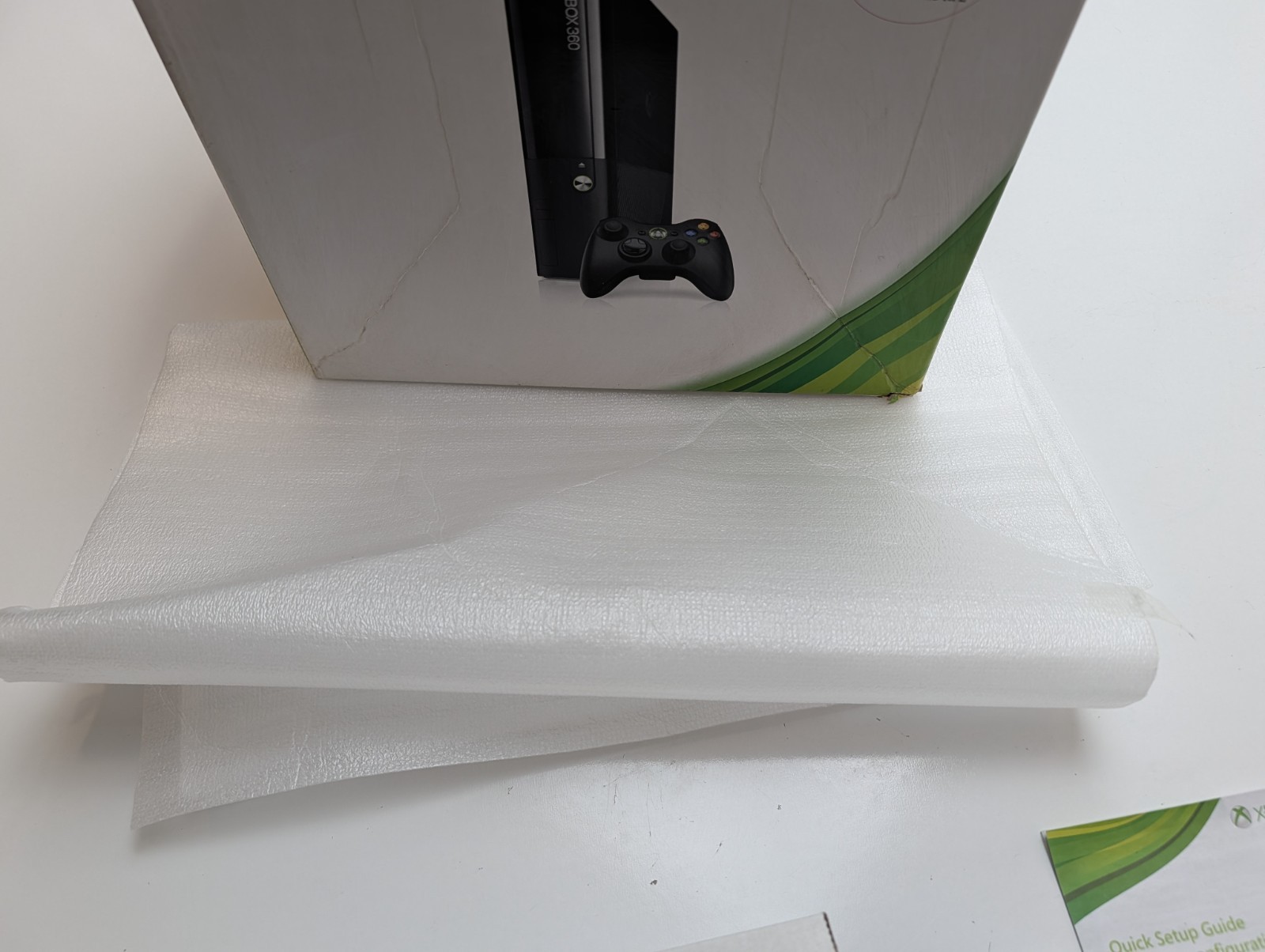 Microsoft XBOX 360 Black 4GB Video Game Console EMPTY BOX, inserts – No console!