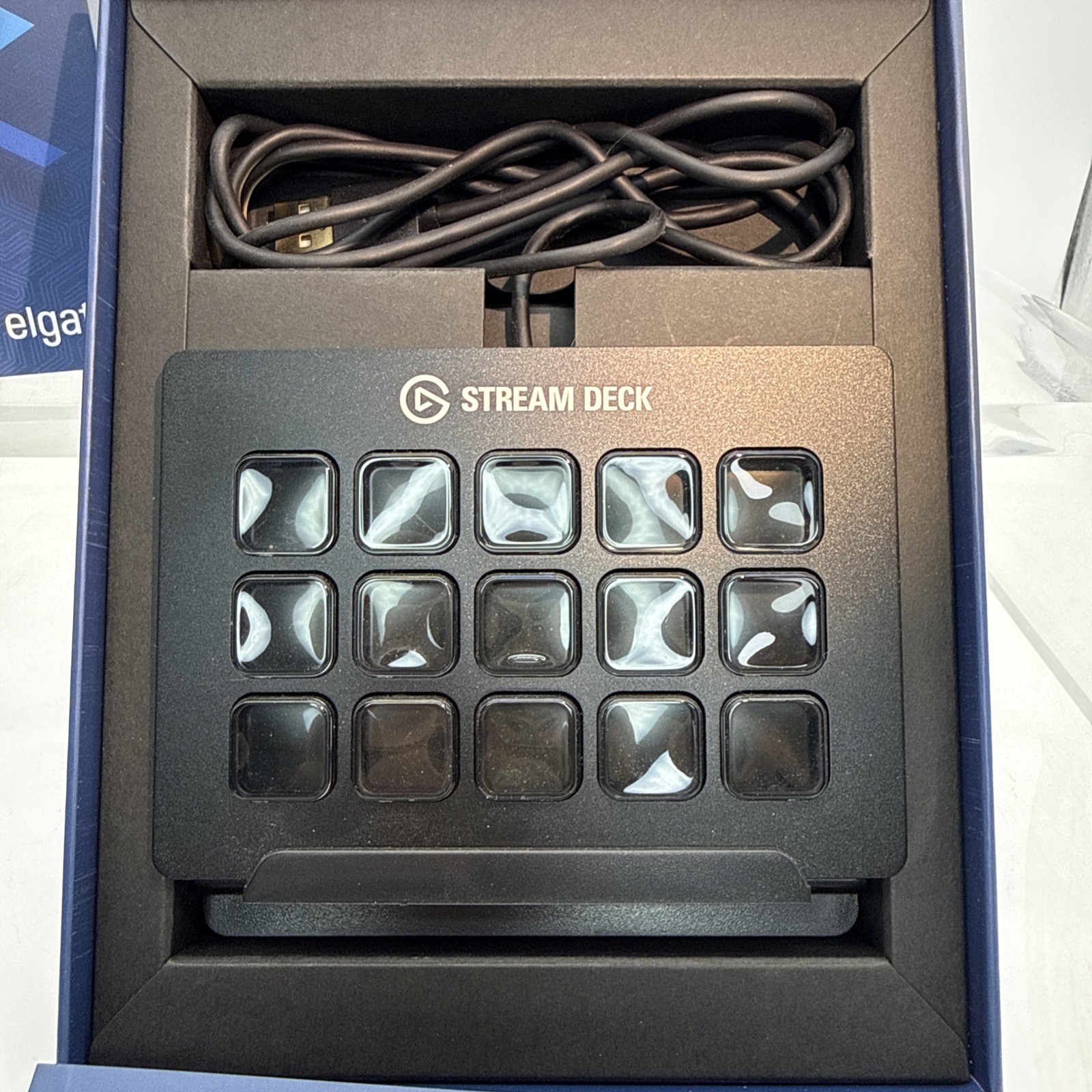 Elgato Stream Deck Live Content Creation Controller Classic Black 15 Keys EUC