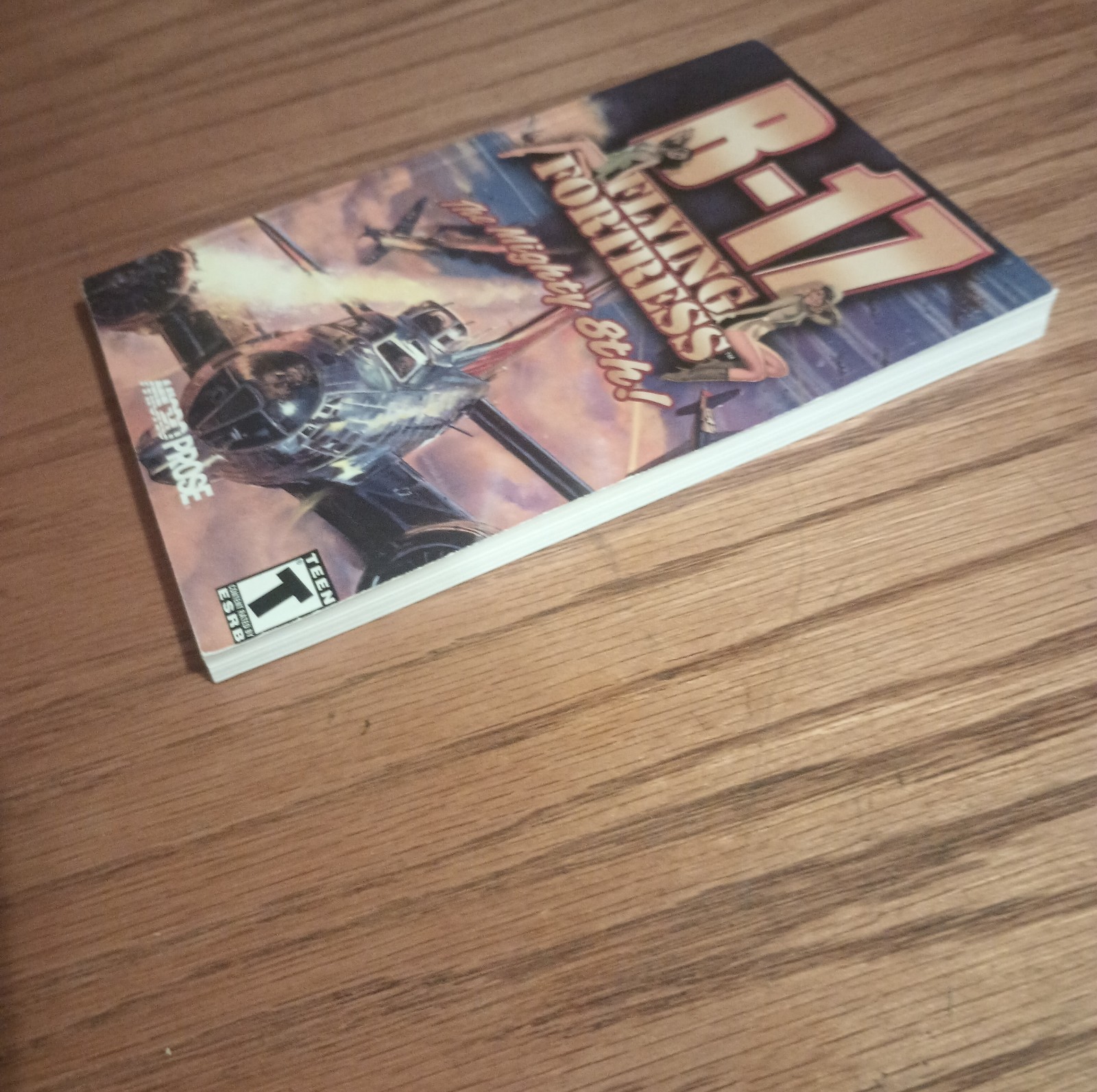 B-17 Flying Fortress: The Mighty 8th PC Simulation Manual Only T-Teen Hasbro