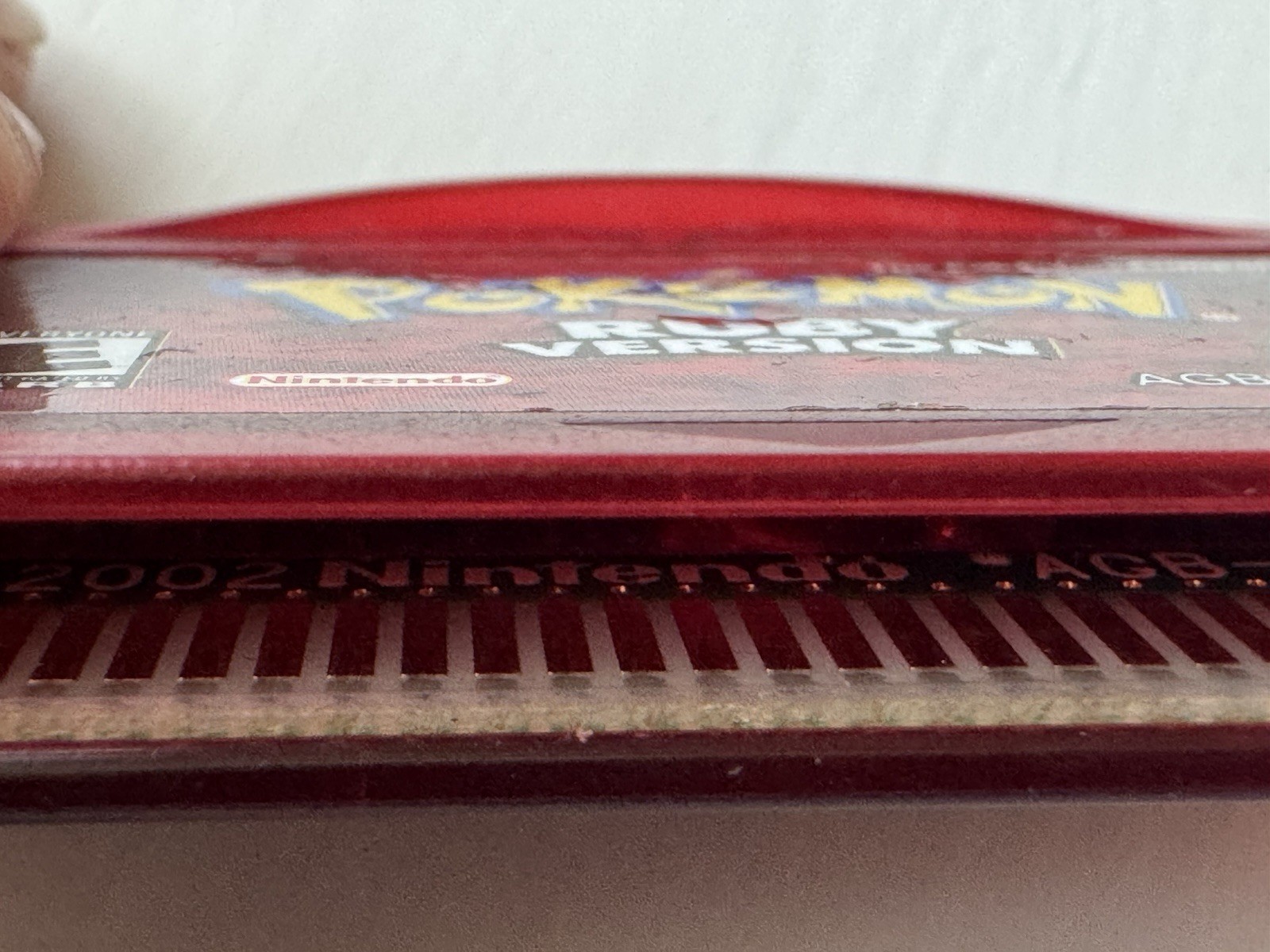 Pokémon Ruby Version GBA Cart Only, Dry Internal Battery, TESTED, Authentic