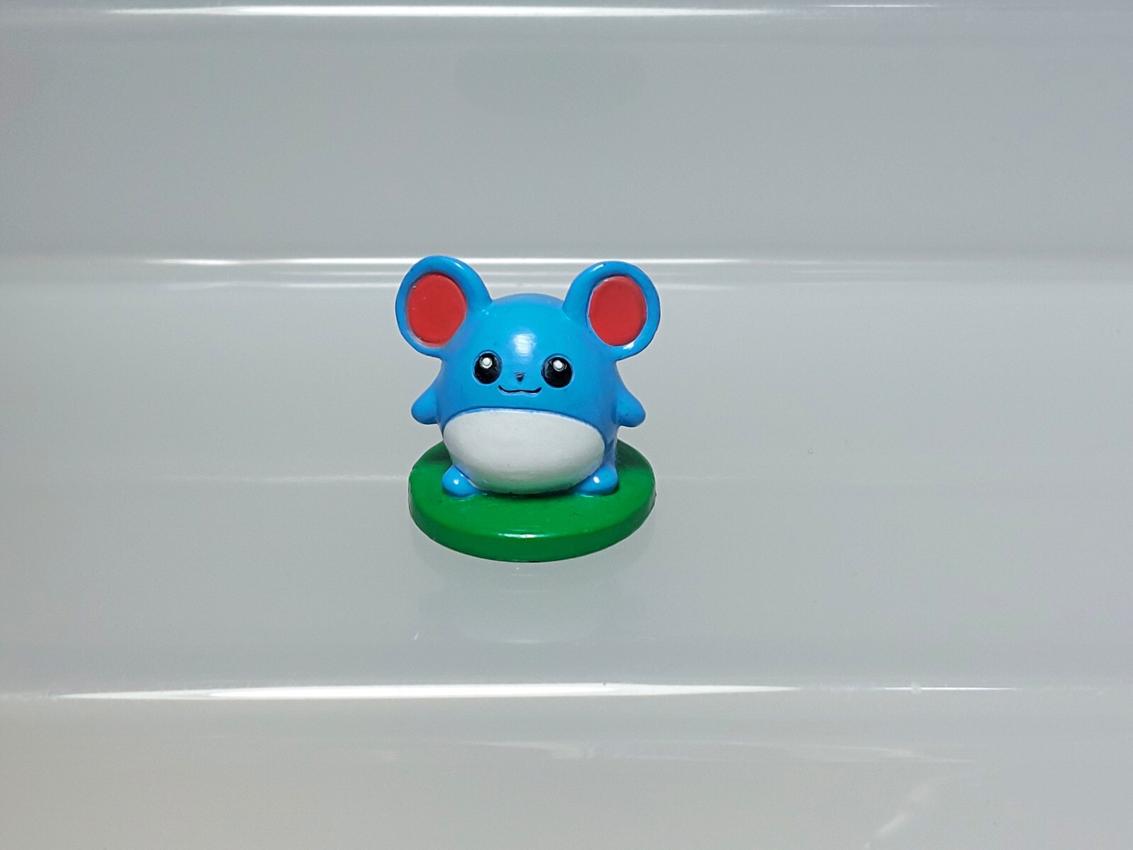 Pokemon Minicot Marill #30 Figure Banpresto 2005 Prize Japan B04 0.8in