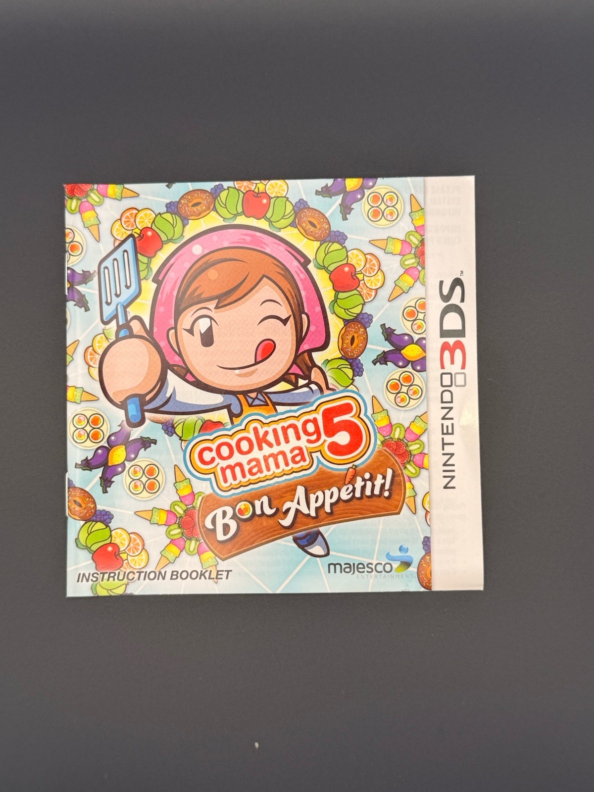 Majesco Cooking Mama 5: Bon Appétit! Nintendo 3DS NTSC-U/C Complete tested