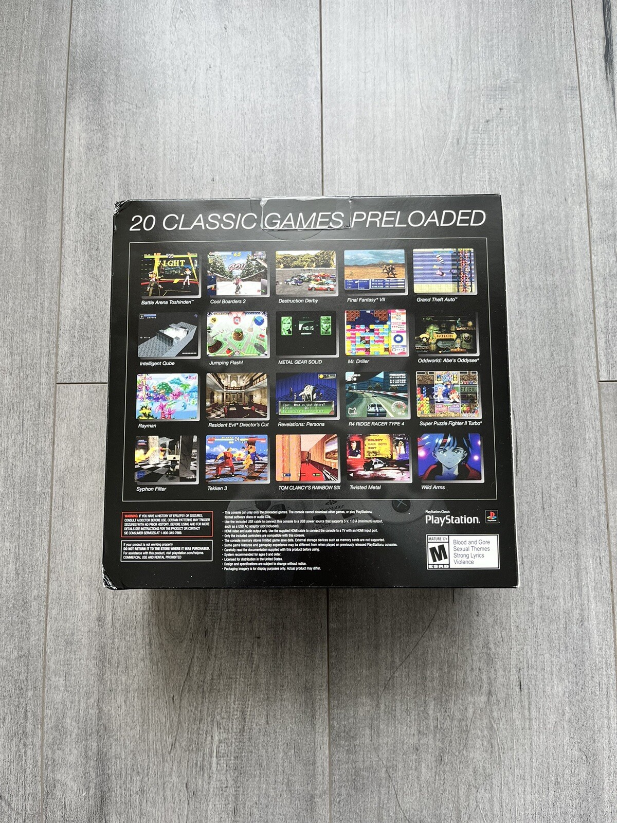 Sony PlayStation Classic Gray Console (3003868)