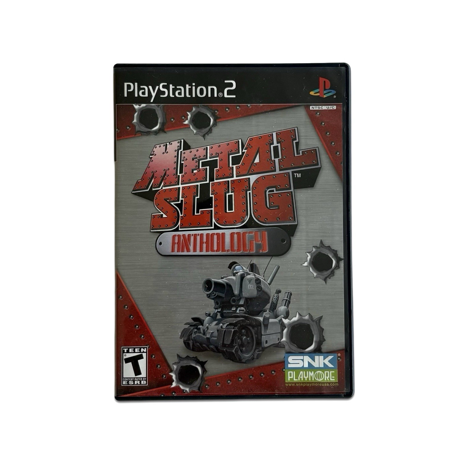 Metal Slug Anthology (Sony PlayStation 2, 2007) Complete Case Manual CIB SNK