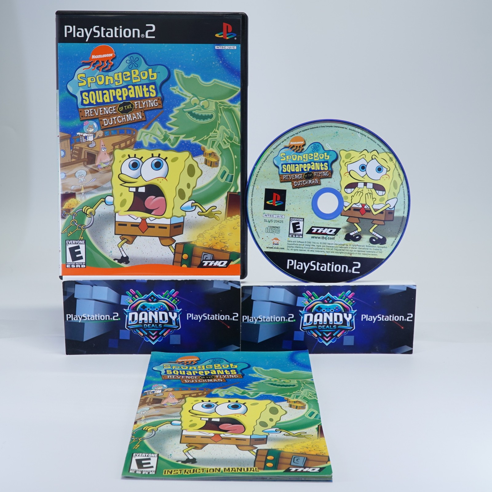 SpongeBob SquarePants Revenge of the Flying Dutchman PS2 CIB W/ Manual – PlaySta