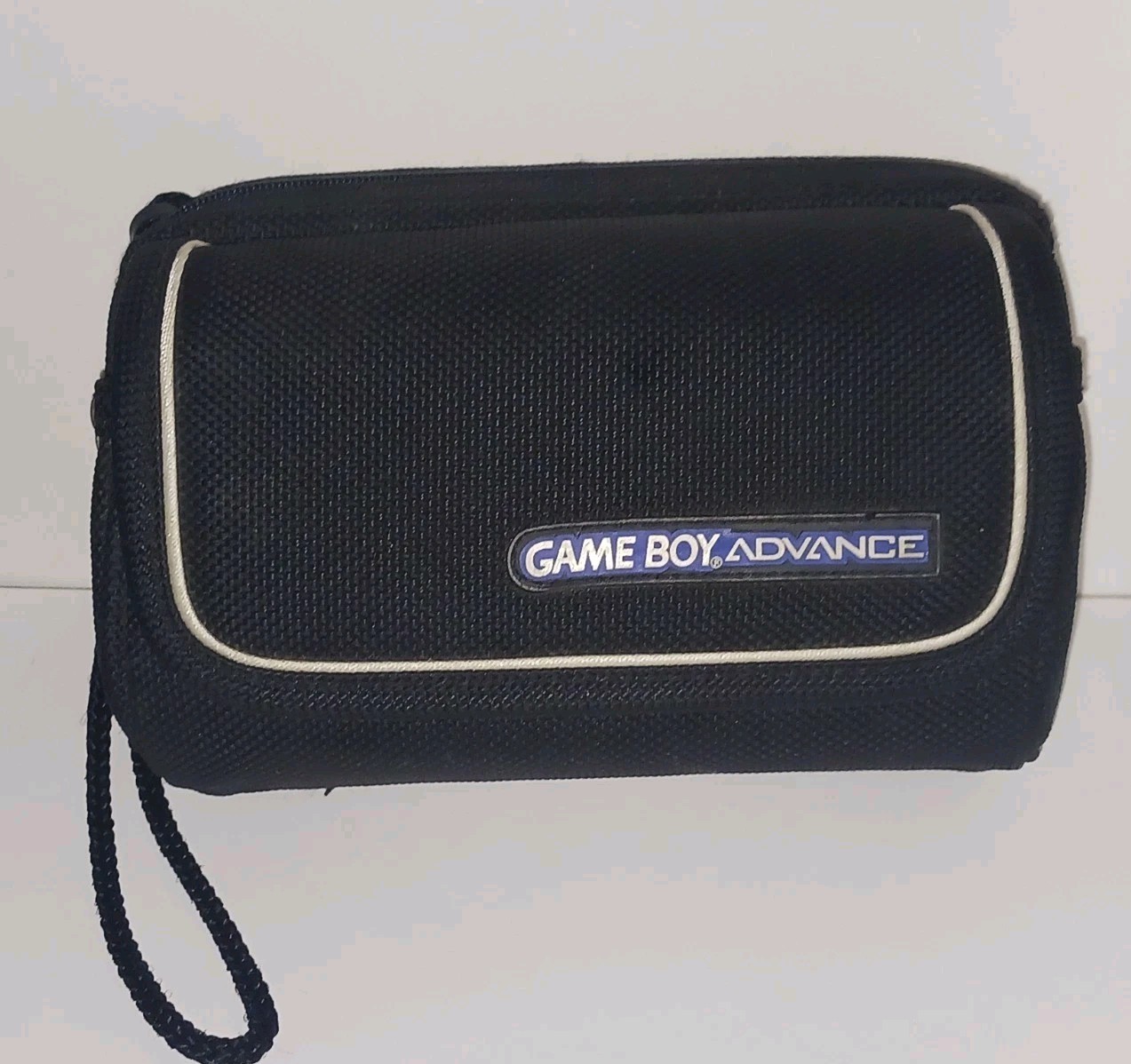 Game Boy Advance Carrying Case Black Padded Travel Bag Console Games Pouch GBA