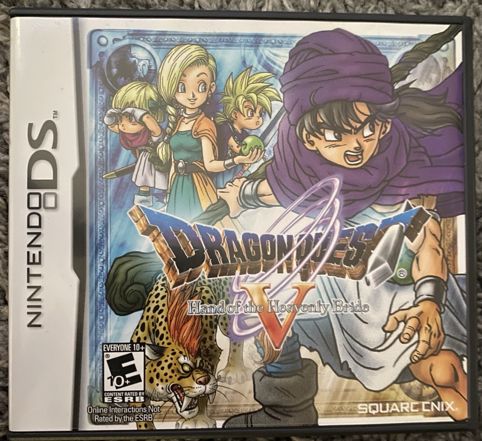 Square Enix Dragon Quest V: Hand of the Heavenly Bride Nintendo DS Manual