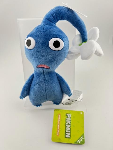 Genuine Pikmin BLUE 7″ Plush with Flower Little Buddy 1648
