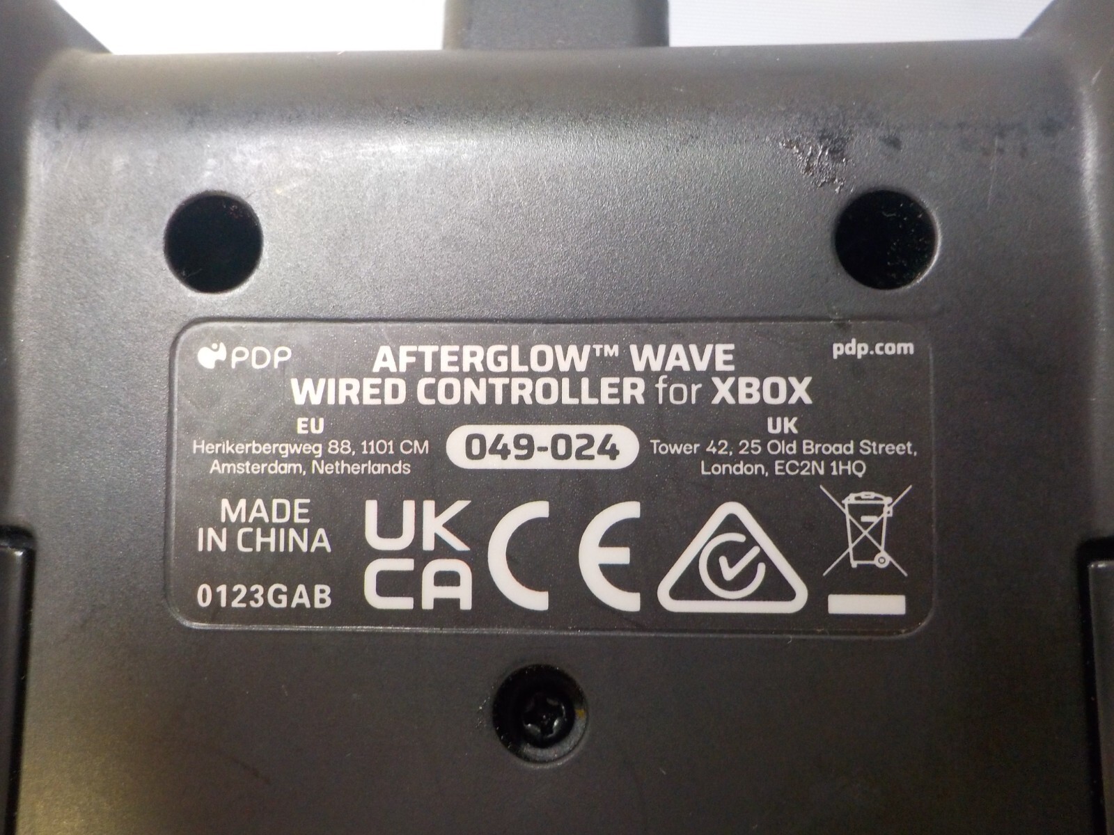 PDP Wired Afterglow wave Controller for Xbox needs c-type usb wire