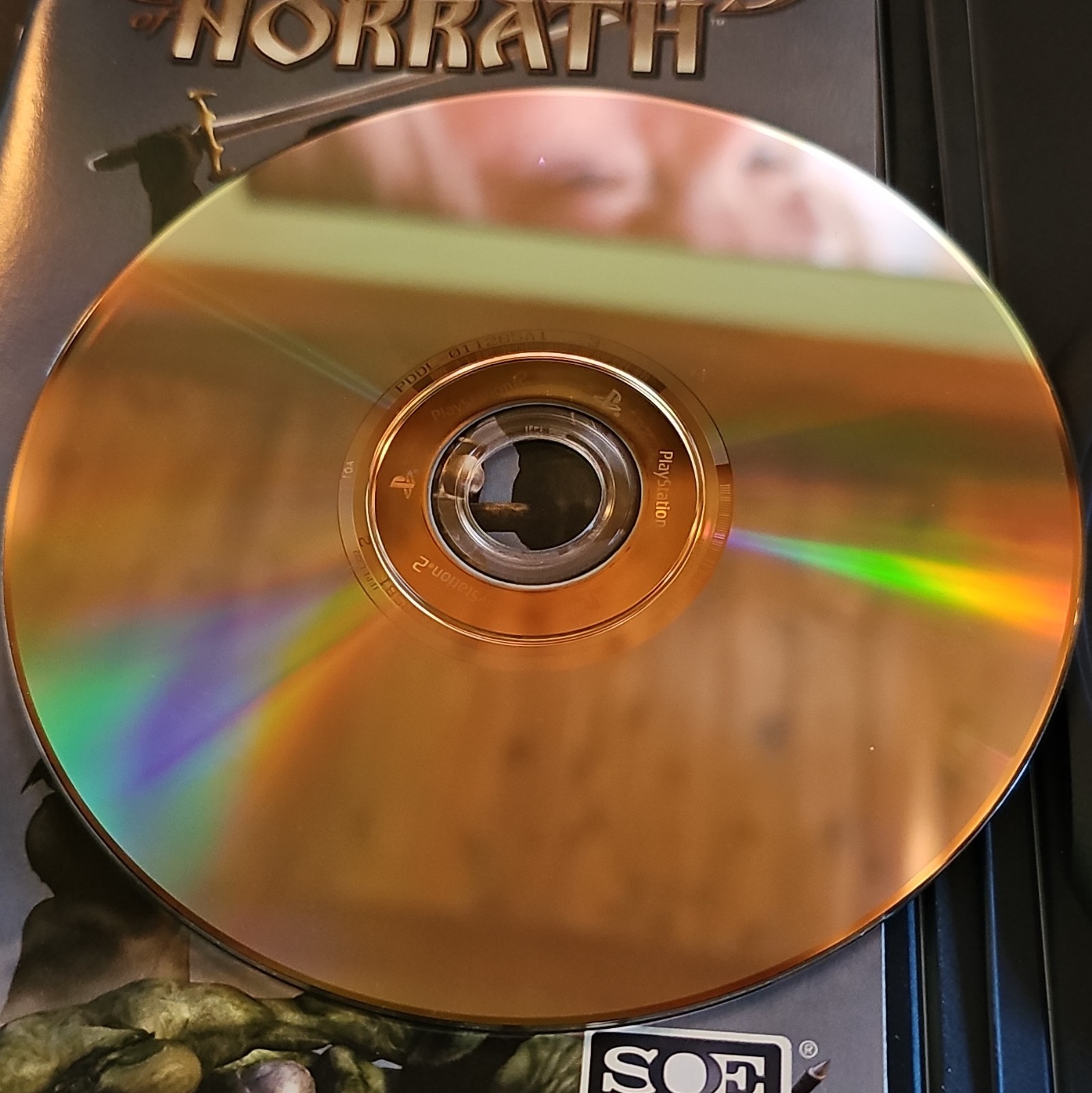 Sony Online Champions of Norrath Sony PlayStation 2 Case Disc T NTSC-U/C