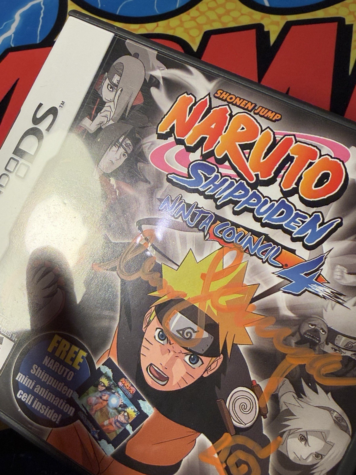 Maile Flanagan signed Naruto Shippuden Ninja Council 4 DS Game – CIB