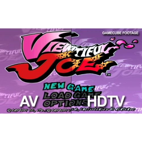 New 720p HDTV Cable HD Pro Edition W/ 4 Visual Modes for SNES , N64, GC to HD TV