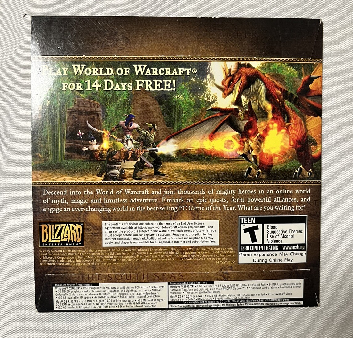 World of WarCraft 14-Day Trial Edition DVD-ROM