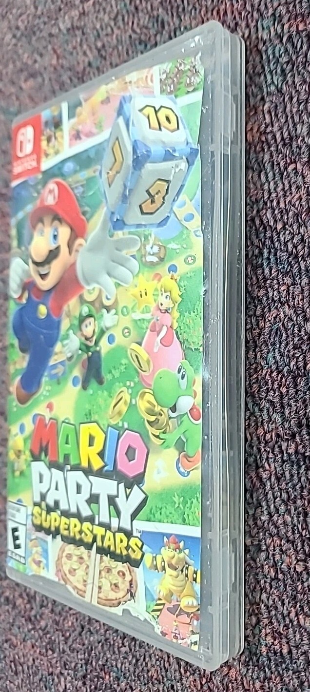 Mario Party Superstars (Nintendo Switch) Case (No Game!) Ships Immediately!