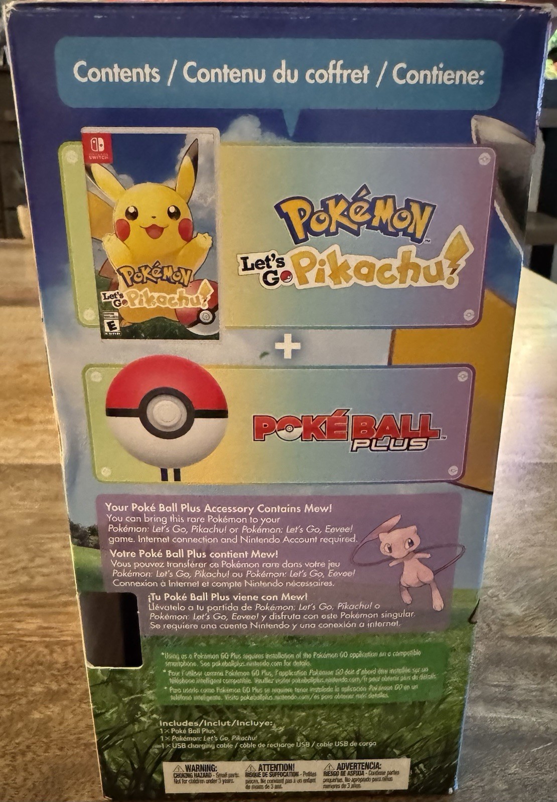 Pokemon Let’s Go Pikachu – CIB with Poke Ball Plus (Nintendo Switch, 2018)