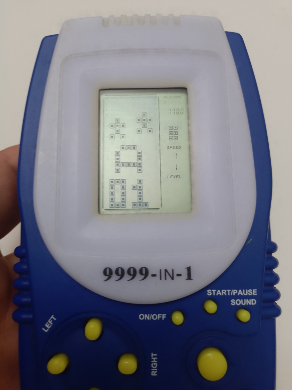 TESTED Apollo 9999in1 Brick Game Vintage 90’s Handheld Gaming Console retro blue