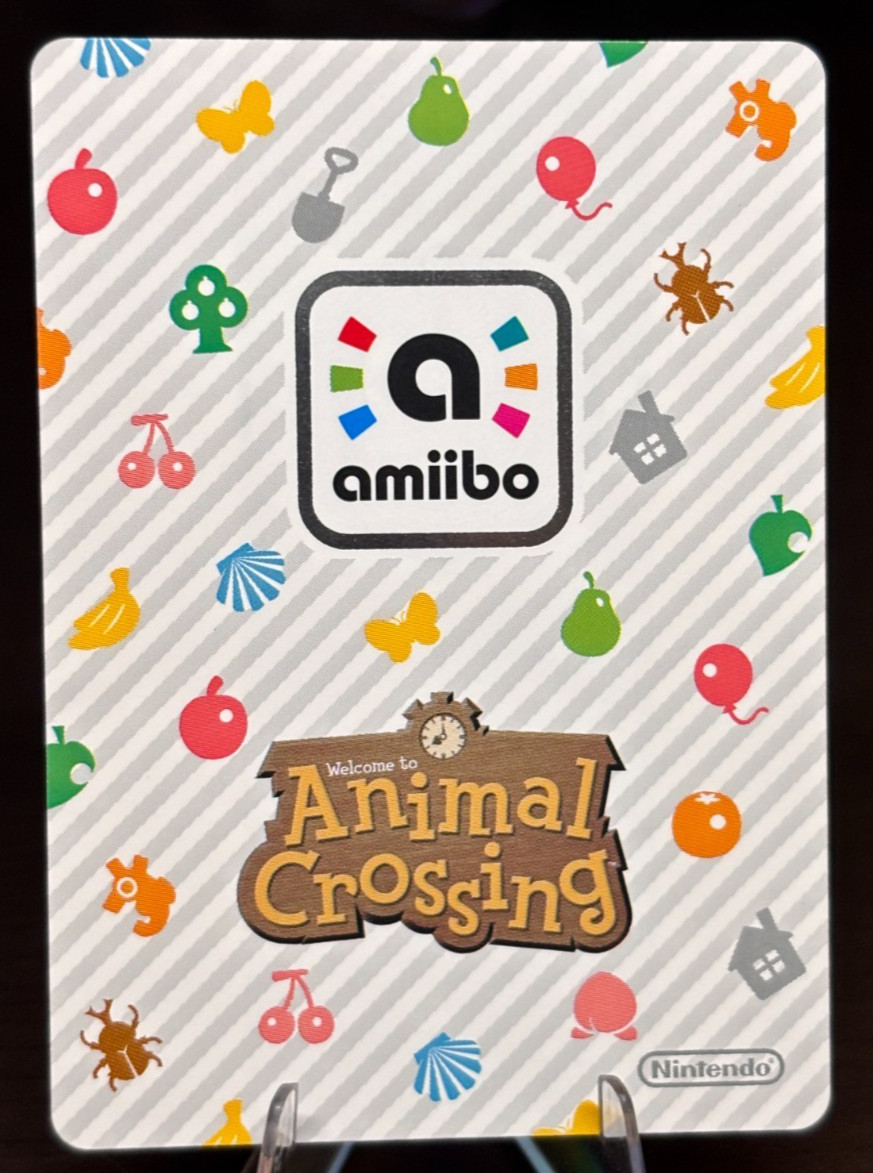 Reneigh Amiibo Card 432 Animal Crossing Series 5 Nintendo Switch Authentic