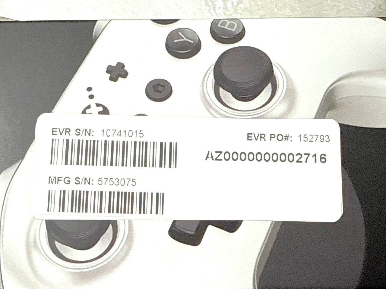 Zen Pro Wireless Gaming Controller for Nintendo Switch White -AS IS